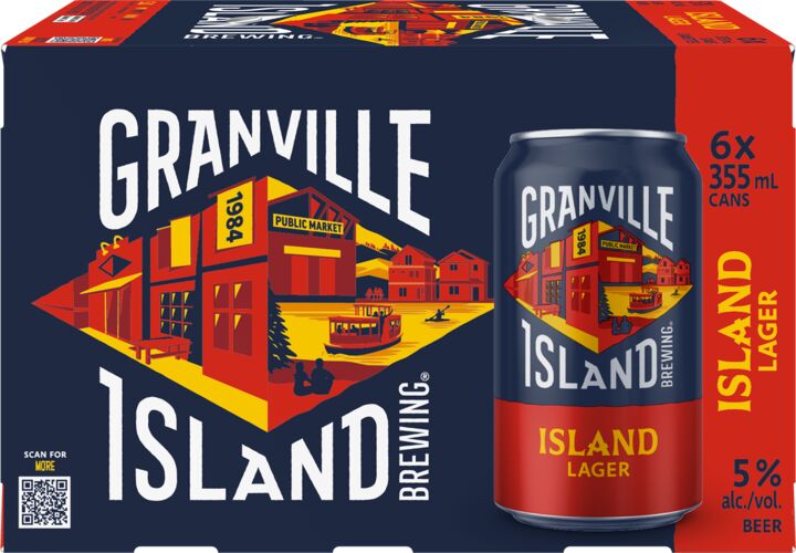 Granville Island Lager 6 – One20 Liquor Store Online