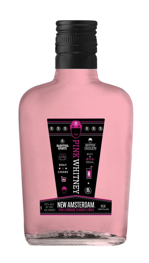 Pink Whitney Vodka mickey