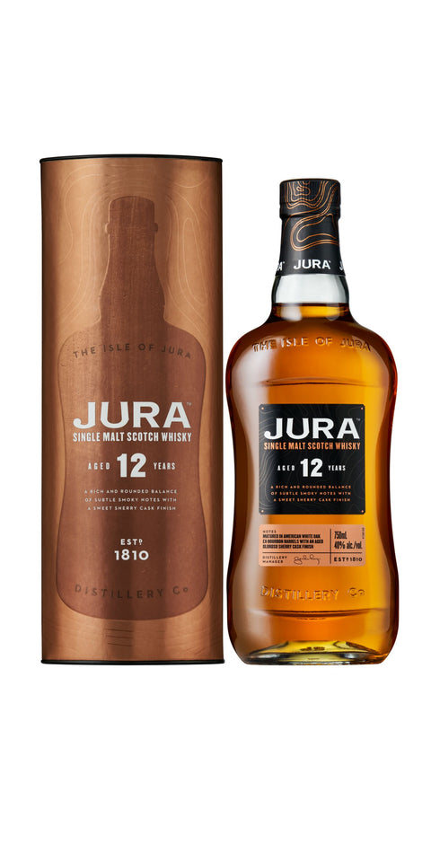 Jura 12 Year Old Single Malt Scotch Whiskey