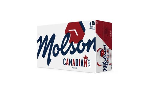 Molson Canadian 15 pack cans