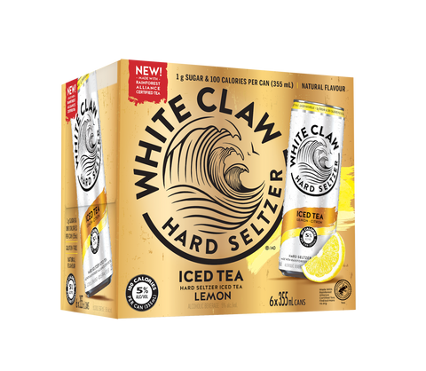 White Claw Lemon Iced Tea