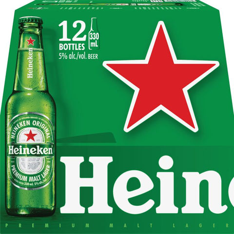 Heineken 12 pack bottles